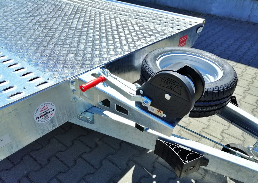 Besttrailers REBEL (Jupiter) 5,0 x2,1 2700 kg przyczepa ze skośnym fragmentem tylnym - Biltransportør påhængsvogn: billede 5 Besttrailers REBEL (Jupiter) 5,0 x2,1 2700 kg przyczepa ze skośnym fragmentem tylnym - Biltransportør påhængsvogn: billede 5