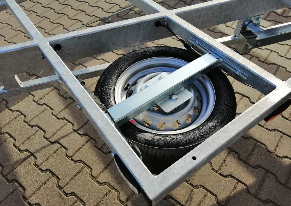 Besttrailers TINY HOUSE (Domki mobilne) 7,2x2,45 m DMC 3500 kg, 2 osie, 13", 4 podpory - Chassis påhængsvogn: billede 3 Besttrailers TINY HOUSE (Domki mobilne) 7,2x2,45 m DMC 3500 kg, 2 osie, 13", 4 podpory - Chassis påhængsvogn: billede 3