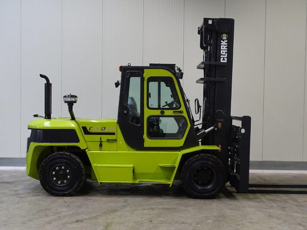 Clark C80D900 - Empty Containers Handler - Diesel gaffeltruck: billede 4 Clark C80D900 - Empty Containers Handler - Diesel gaffeltruck: billede 4