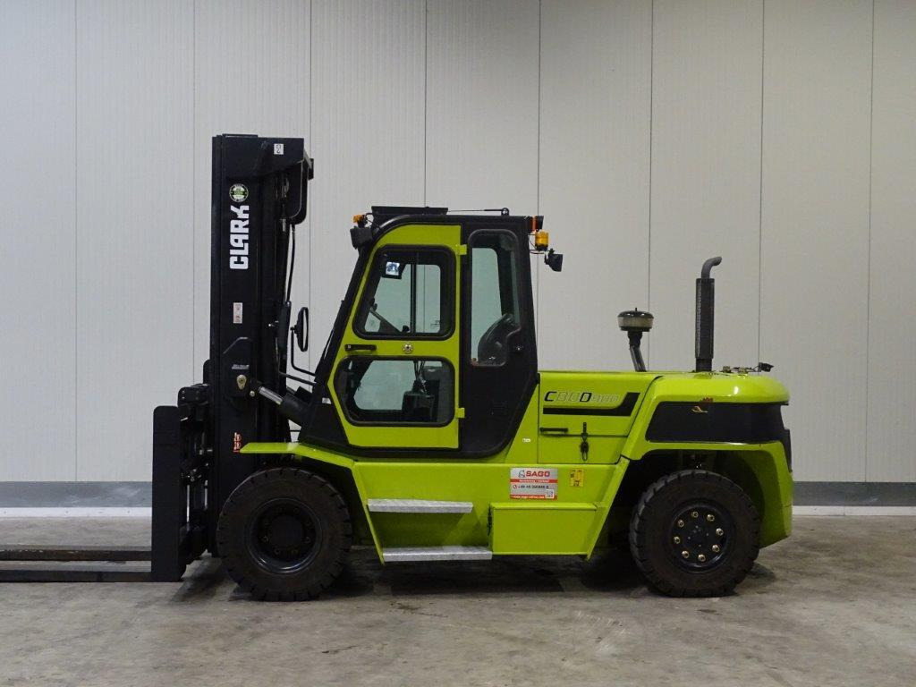 Clark C80D900 - Empty Containers Handler - Diesel gaffeltruck: billede 4 Clark C80D900 - Empty Containers Handler - Diesel gaffeltruck: billede 4