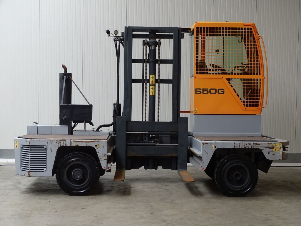 Hubtex S50G - 652 MTH - GAS - Sidelaster: billede 3 Hubtex S50G - 652 MTH - GAS - Sidelaster: billede 3