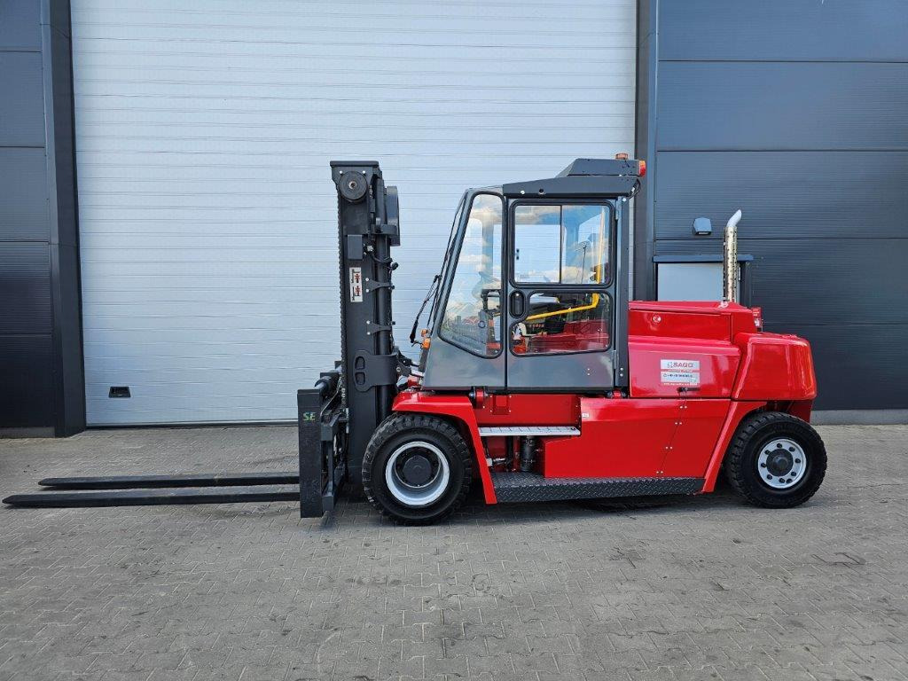 Kalmar DCF80-9 - Diesel gaffeltruck: billede 3 Kalmar DCF80-9 - Diesel gaffeltruck: billede 3