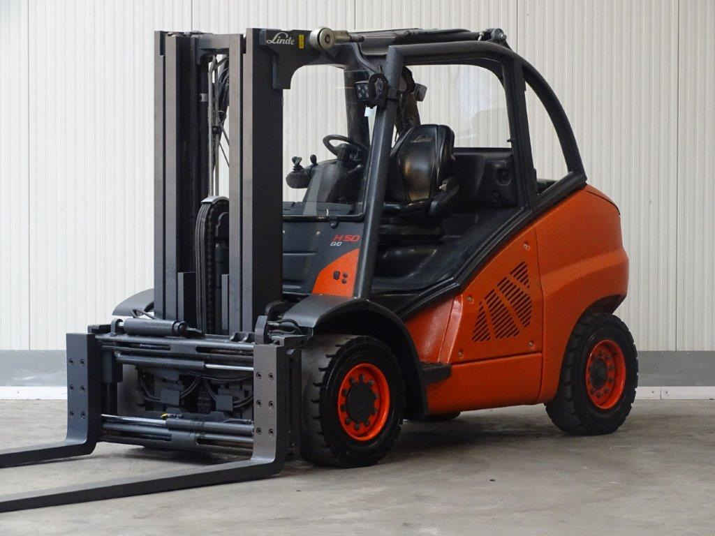 Linde H50D-02 -Container-Indoor-Stapler -TRIPLEX - Diesel gaffeltruck: billede 1 Linde H50D-02 -Container-Indoor-Stapler -TRIPLEX - Diesel gaffeltruck: billede 1