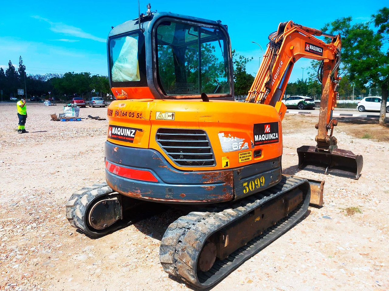 DOOSAN DX62R-3 - Minigravemaskine: billede 5 DOOSAN DX62R-3 - Minigravemaskine: billede 5