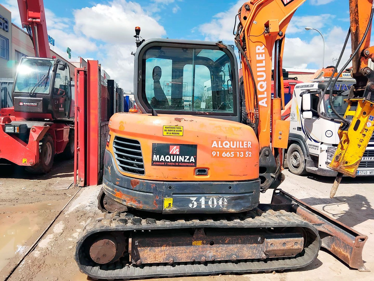 DOOSAN DX62R-3 - Minigravemaskine: billede 3 DOOSAN DX62R-3 - Minigravemaskine: billede 3