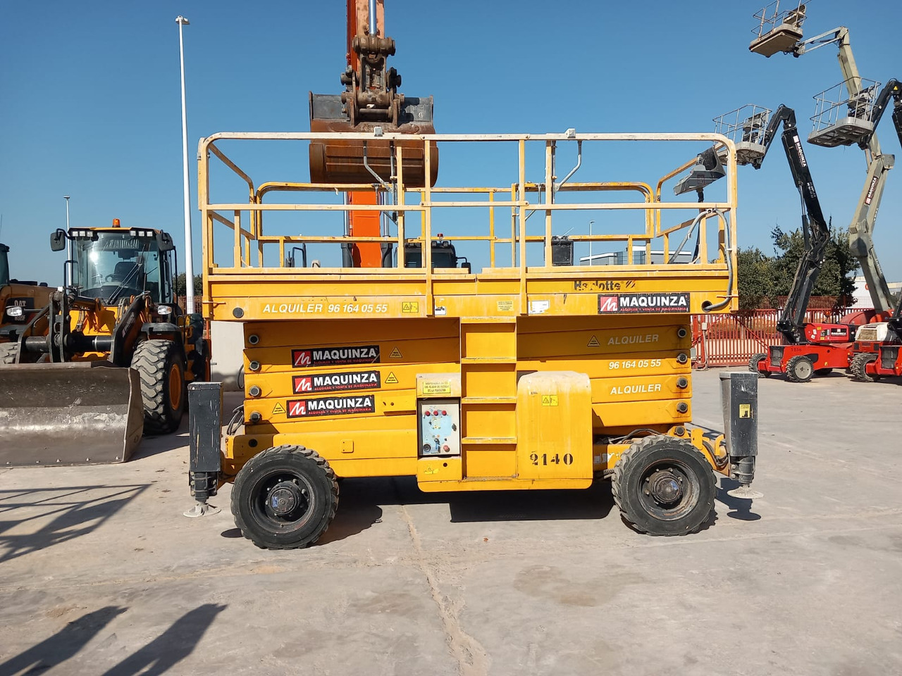 HAULOTTE H18SX - Sakselift: billede 1 HAULOTTE H18SX - Sakselift: billede 1