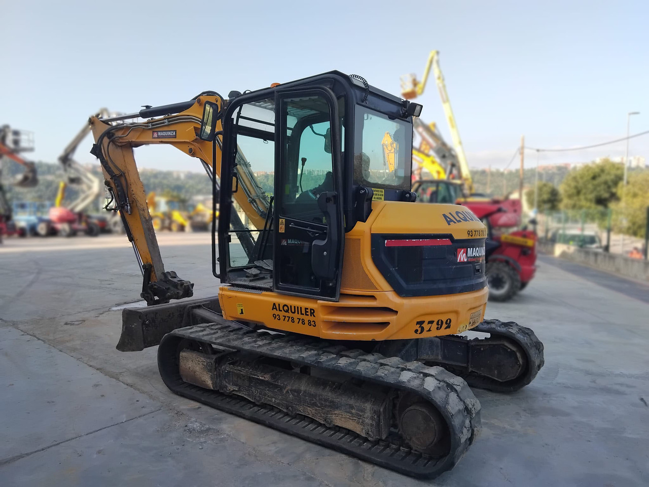 Minigravemaskine JCB 85Z: billede 8 Minigravemaskine JCB 85Z: billede 8