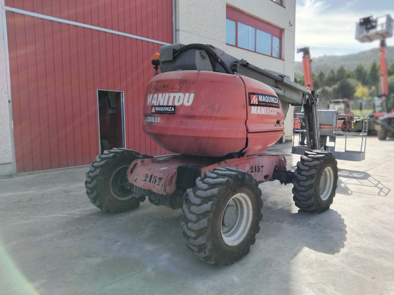MANITOU 160ATJ EJE OSCILANTE - Bomlift: billede 4 MANITOU 160ATJ EJE OSCILANTE - Bomlift: billede 4