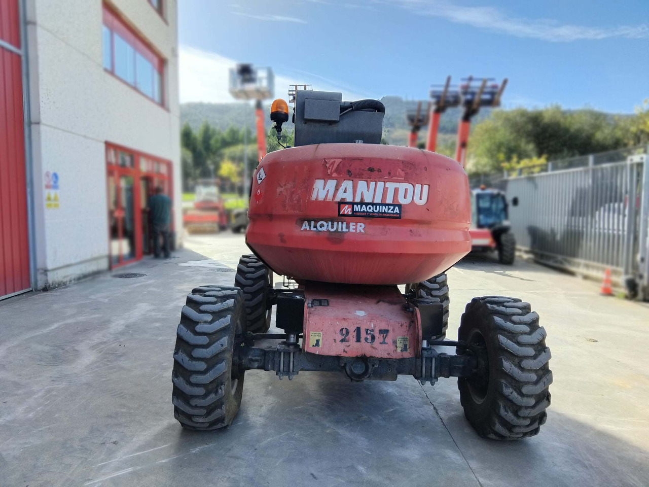 MANITOU 160ATJ EJE OSCILANTE - Bomlift: billede 5 MANITOU 160ATJ EJE OSCILANTE - Bomlift: billede 5