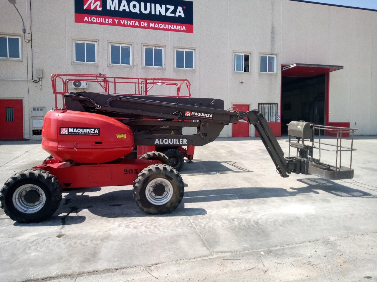 MANITOU 160ATJ EJE OSCILANTE - Bomlift: billede 1 MANITOU 160ATJ EJE OSCILANTE - Bomlift: billede 1