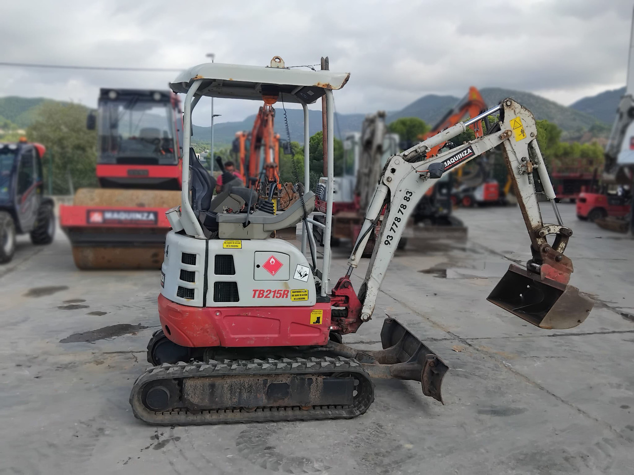 TAKEUCHI TB215R EASY - Minigravemaskine: billede 2 TAKEUCHI TB215R EASY - Minigravemaskine: billede 2