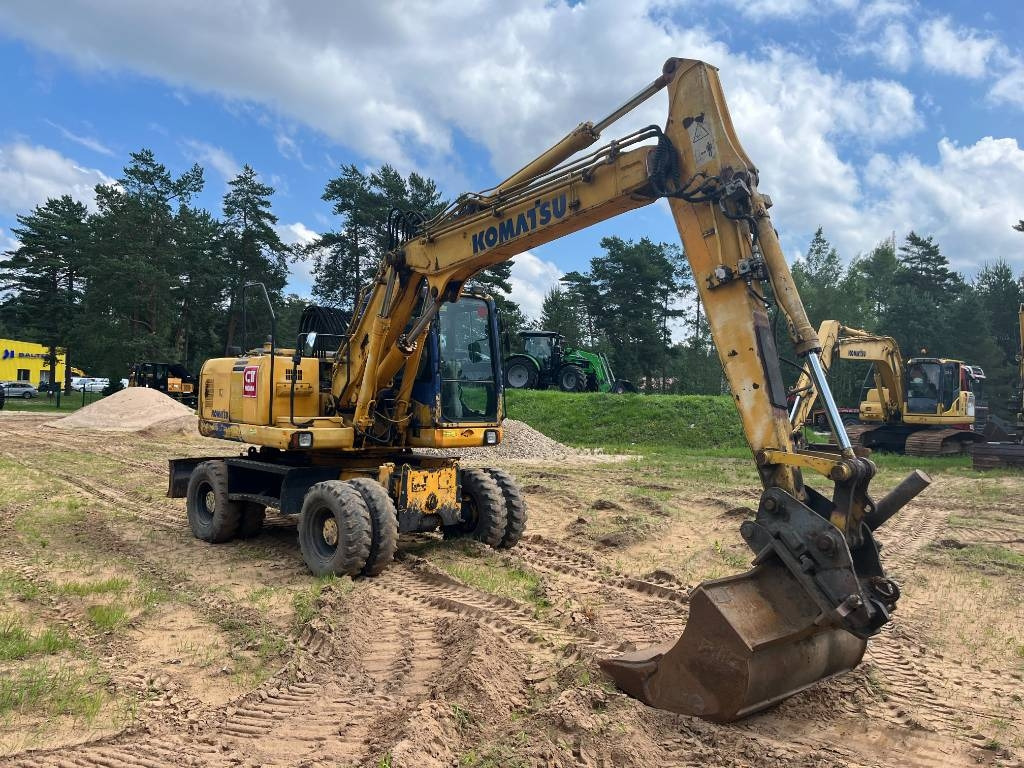 Komatsu PW 160 ES-7K - Hjulgravemaskine: billede 2 Komatsu PW 160 ES-7K - Hjulgravemaskine: billede 2