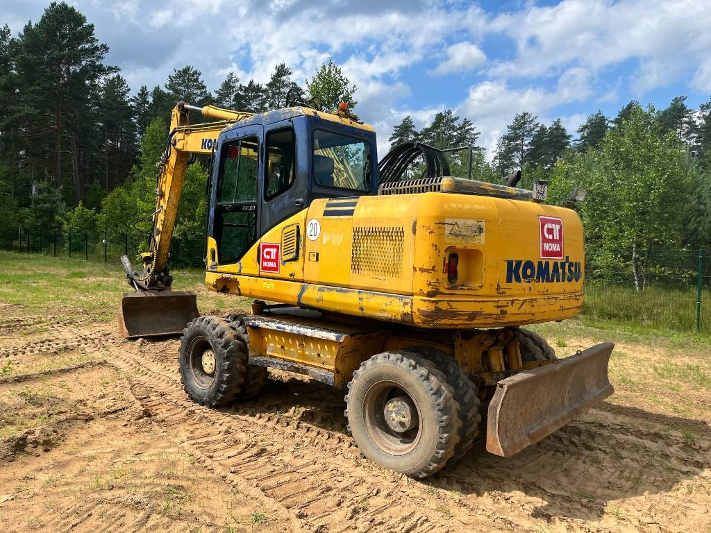 Komatsu PW 160 ES-7K - Hjulgravemaskine: billede 4 Komatsu PW 160 ES-7K - Hjulgravemaskine: billede 4