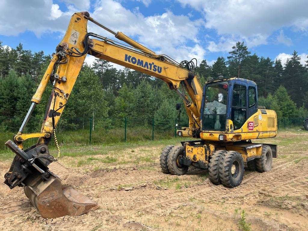 Komatsu PW 160 ES-7K - Hjulgravemaskine: billede 1 Komatsu PW 160 ES-7K - Hjulgravemaskine: billede 1