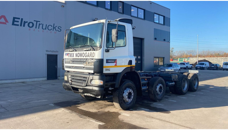 DAF CF 85.380 (EURO 3 / MANUAL GEARBOX / BOITE MANUELLE / BIG HUB / GRAND PONT / LAMES) - Lastbil chassis: billede 1 DAF CF 85.380 (EURO 3 / MANUAL GEARBOX / BOITE MANUELLE / BIG HUB / GRAND PONT / LAMES) - Lastbil chassis: billede 1