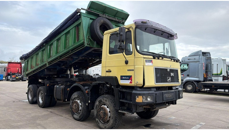 MAN 35.402 (8X8 / BIG AXLES / GRAND PONT / LAMES / STEEL SUSP. / 6 CYLINDER) - Tipvogn lastbil: billede 3 MAN 35.402 (8X8 / BIG AXLES / GRAND PONT / LAMES / STEEL SUSP. / 6 CYLINDER) - Tipvogn lastbil: billede 3