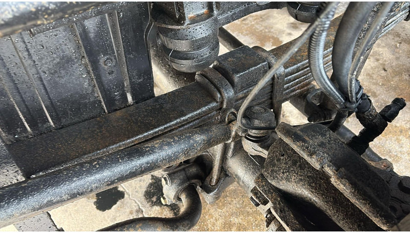 Tipvogn lastbil MAN 35.414 (6 CYLINDER / 8X6 / BIG AXLES / STEEL SUSP. / LAMES / GRAND PONT): billede 8