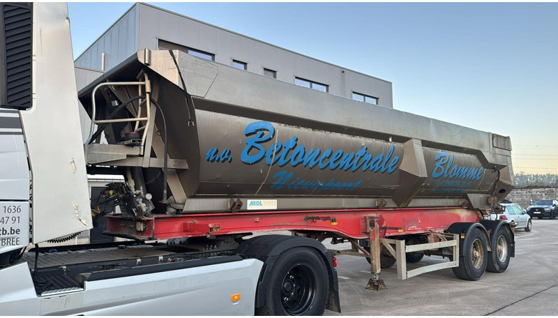 MOL KF85F/20T/37AI (BELGIAN TRAILER / DRUM BRAKES / FREINES TAMBOUR / BPW AXLES) - Tipvogn sættevogn: billede 1 MOL KF85F/20T/37AI (BELGIAN TRAILER / DRUM BRAKES / FREINES TAMBOUR / BPW AXLES) - Tipvogn sættevogn: billede 1