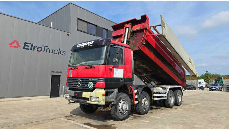 Mercedes-Benz Actros 4148 (8X8 / EPS / LAMES / GRAND PONT / V8 / COUVERTURE BENNE / GRAND BENNE !!!) - Tipvogn lastbil: billede 4 Mercedes-Benz Actros 4148 (8X8 / EPS / LAMES / GRAND PONT / V8 / COUVERTURE BENNE / GRAND BENNE !!!) - Tipvogn lastbil: billede 4