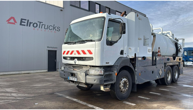 Renault Kerax 370 (10970L / CAMION FRANCAIS / VIDANGEUR / 6X4 / LAMES / GRAND PONT) - Slamsugemaskine: billede 1 Renault Kerax 370 (10970L / CAMION FRANCAIS / VIDANGEUR / 6X4 / LAMES / GRAND PONT) - Slamsugemaskine: billede 1