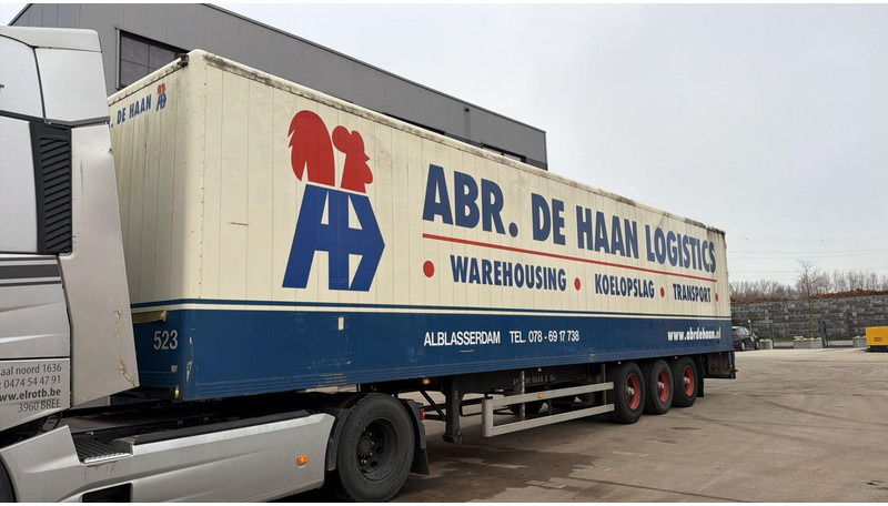 Smit 04/DA 03 (HOLLAND TRAILER / DRUM BRAKES / FREINS TAMBOURS) - Varevogn sættevogn: billede 1 Smit 04/DA 03 (HOLLAND TRAILER / DRUM BRAKES / FREINS TAMBOURS) - Varevogn sættevogn: billede 1