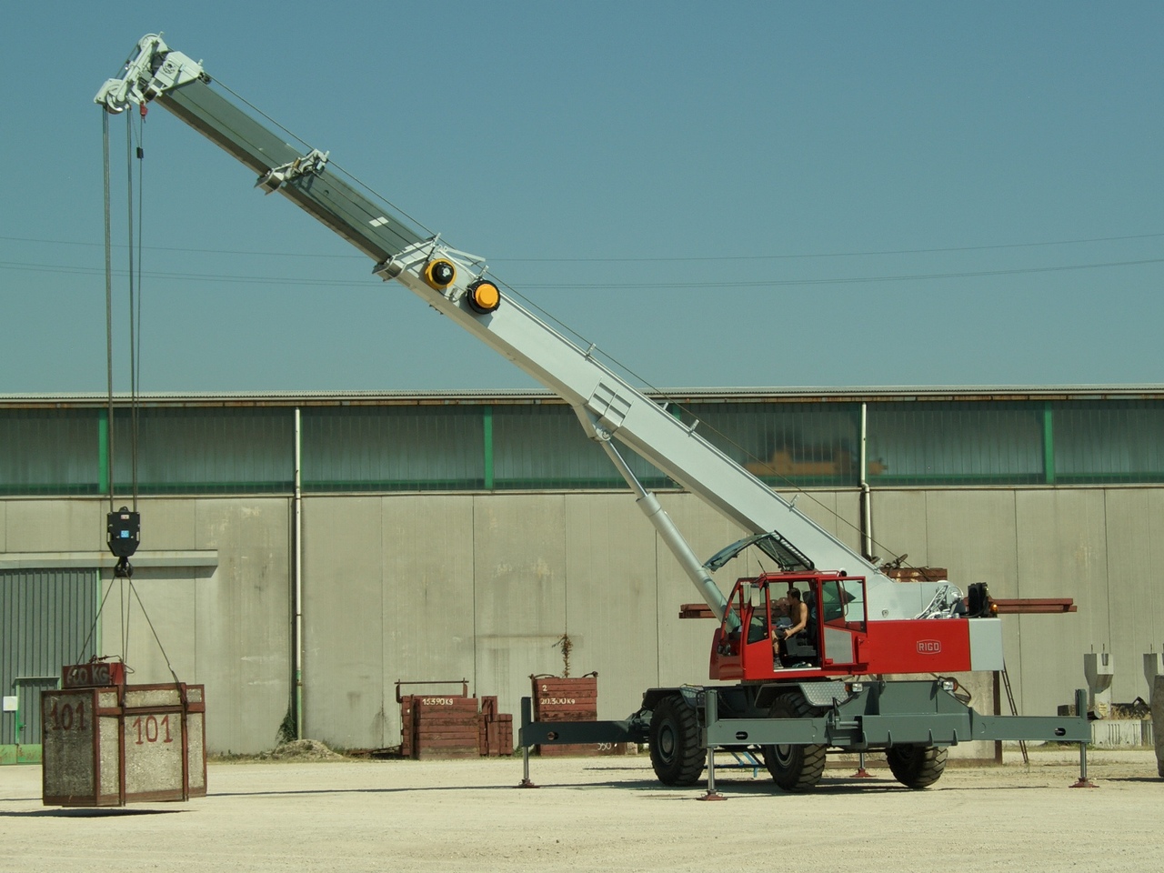 Rigo RT 500 - Groft terræn kran: billede 5 Rigo RT 500 - Groft terræn kran: billede 5