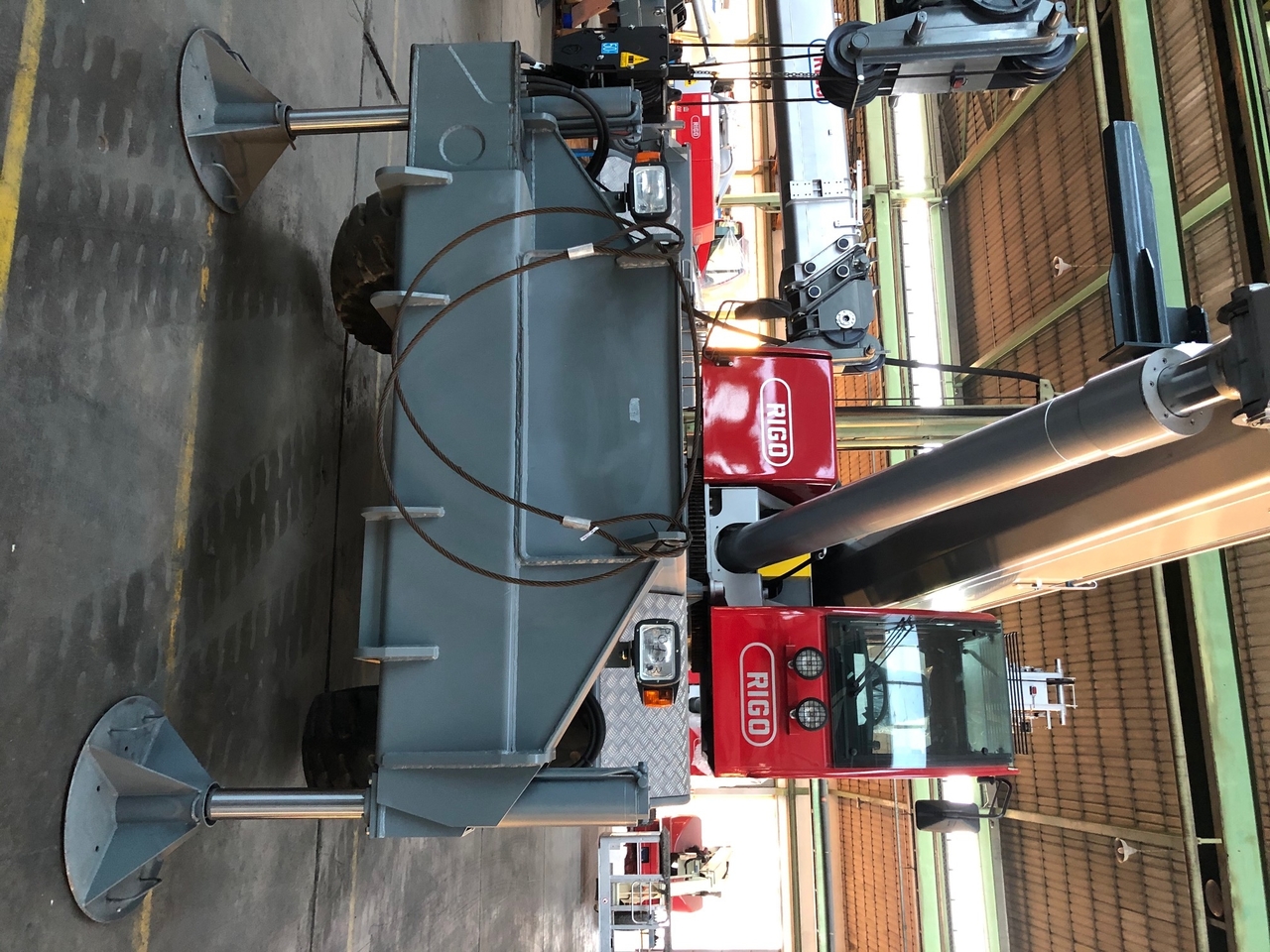 Rigo RT 500 - Groft terræn kran: billede 2 Rigo RT 500 - Groft terræn kran: billede 2