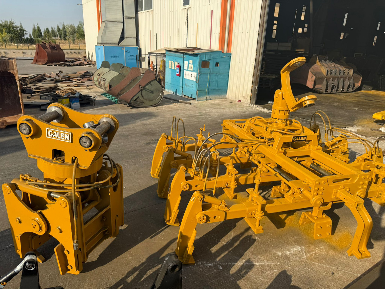 GALEN Rail Handler (Tie Grab) - Grab for Mobilkran: billede 2 GALEN Rail Handler (Tie Grab) - Grab for Mobilkran: billede 2