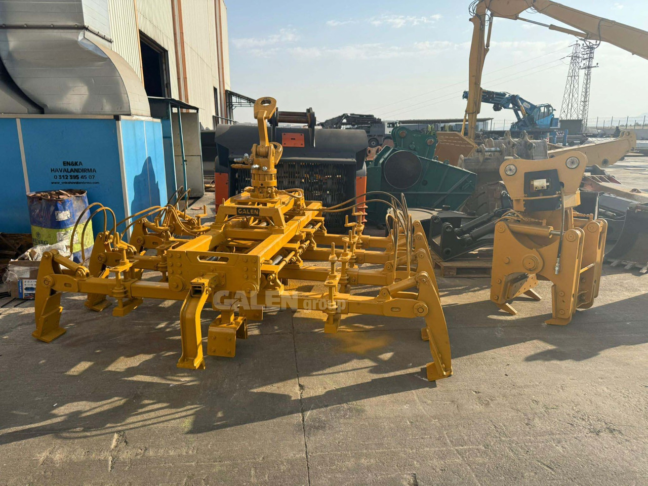 GALEN Rail Handler (Tie Grab) - Grab for Mobilkran: billede 3 GALEN Rail Handler (Tie Grab) - Grab for Mobilkran: billede 3