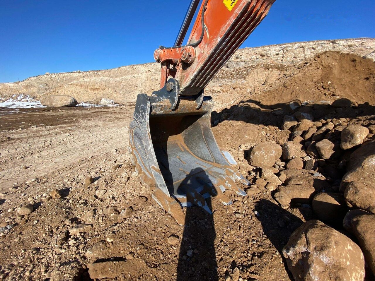 Hitachi ZX490 Heavy Duty Bucket - Skovl til gravemaskine: billede 1 Hitachi ZX490 Heavy Duty Bucket - Skovl til gravemaskine: billede 1