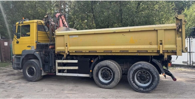 MAN 33/364 6x6 - Tipvogn lastbil, Lastbil med kran: billede 3 MAN 33/364 6x6 - Tipvogn lastbil, Lastbil med kran: billede 3