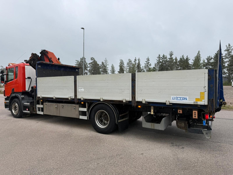 Scania P280 - Lastbil med lad, Lastbil med kran: billede 4 Scania P280 - Lastbil med lad, Lastbil med kran: billede 4