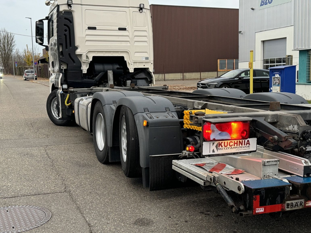 MAN TGX 26.500 XLX Lenkachse BDF 7,15-7,45 u-LBW 2t - Containerbil/ Veksellad lastbil: billede 2 MAN TGX 26.500 XLX Lenkachse BDF 7,15-7,45 u-LBW 2t - Containerbil/ Veksellad lastbil: billede 2