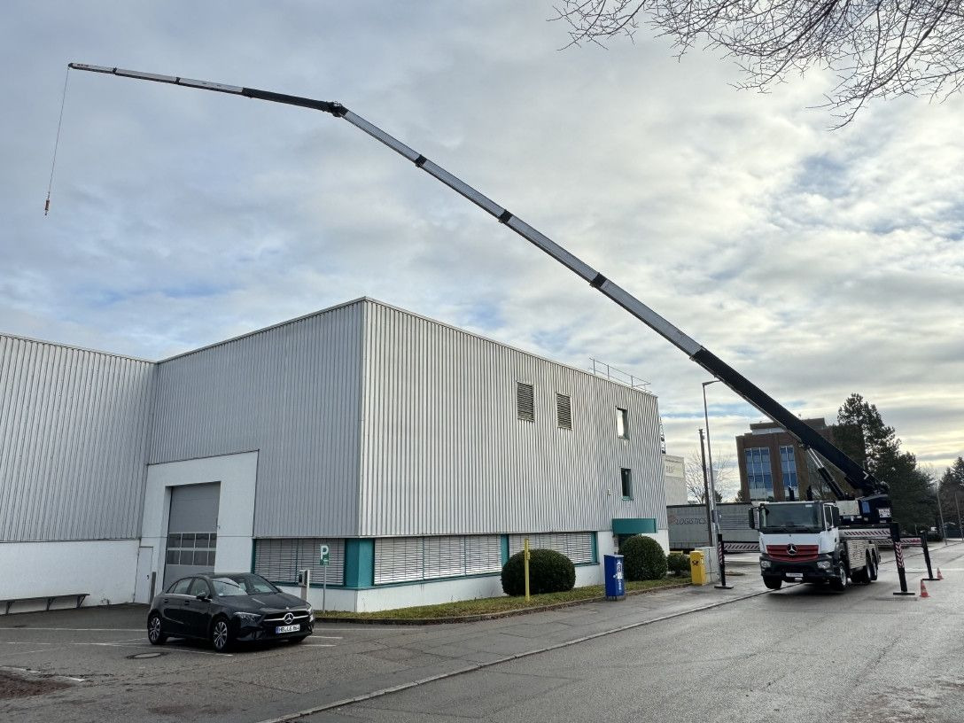 Mercedes-Benz Actros 2540 Alukran Klaas K1100 RHX 60m+A-Bühne - Lastbil med kran: billede 5 Mercedes-Benz Actros 2540 Alukran Klaas K1100 RHX 60m+A-Bühne - Lastbil med kran: billede 5