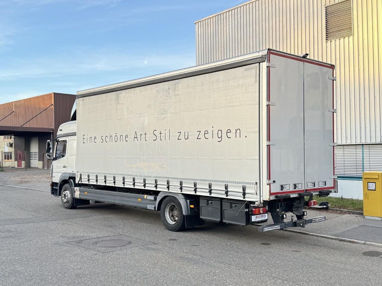 Mercedes-Benz Atego 1524 Alu-Koffer Schiebeplane Gr.Haus ATM - Lastbil varevogn: billede 5 Mercedes-Benz Atego 1524 Alu-Koffer Schiebeplane Gr.Haus ATM - Lastbil varevogn: billede 5