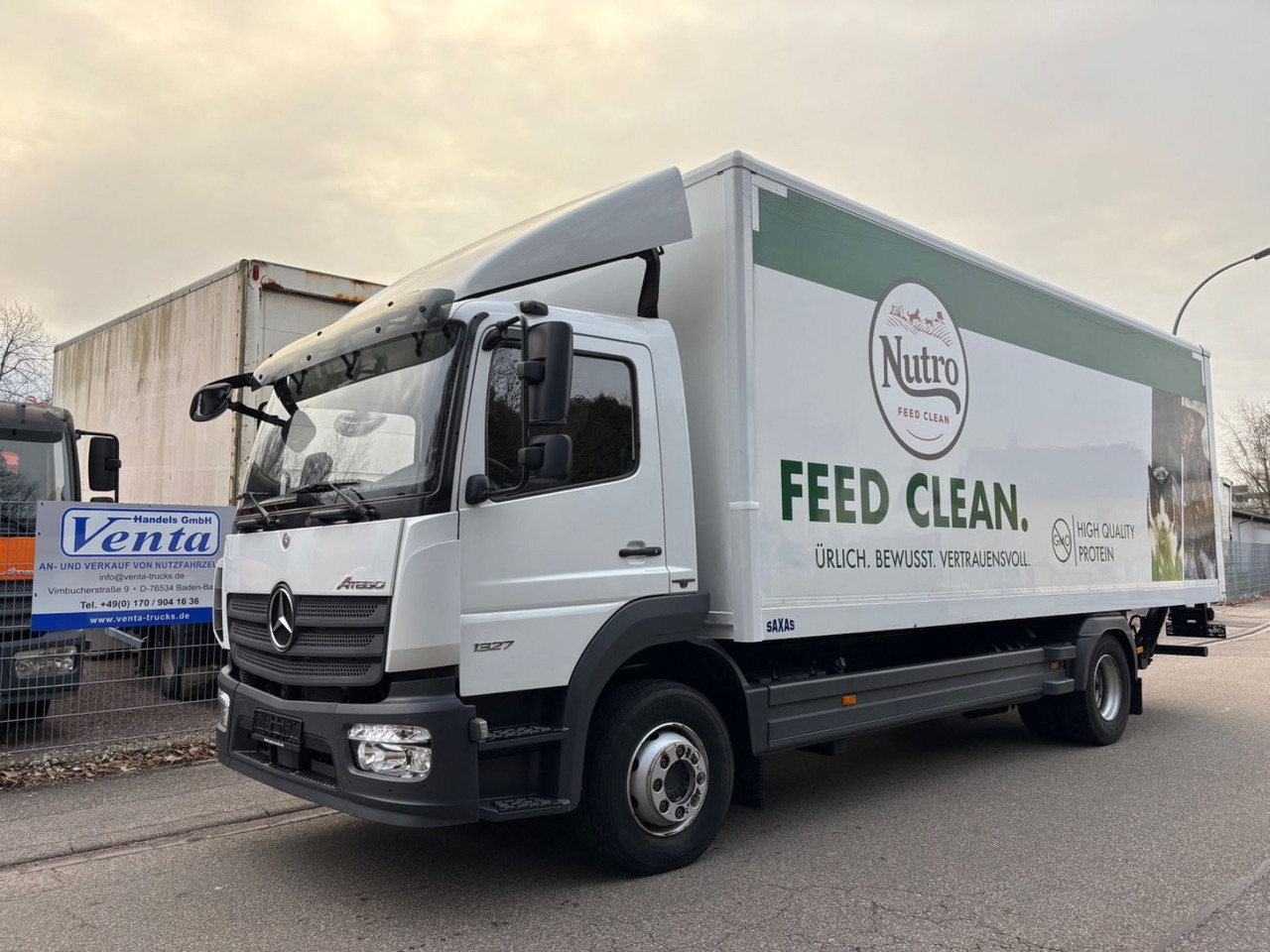 Mercedes-Benz Atego III 1327, Euro-6d, Klima, LBW, Kamera - Lastbil varevogn: billede 1 Mercedes-Benz Atego III 1327, Euro-6d, Klima, LBW, Kamera - Lastbil varevogn: billede 1