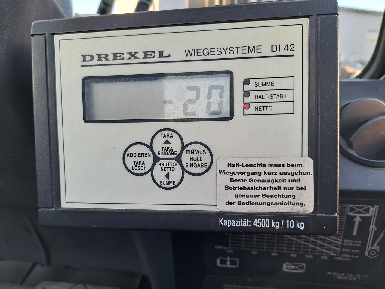 LINDE H45D-600 - Diesel gaffeltruck: billede 4 LINDE H45D-600 - Diesel gaffeltruck: billede 4