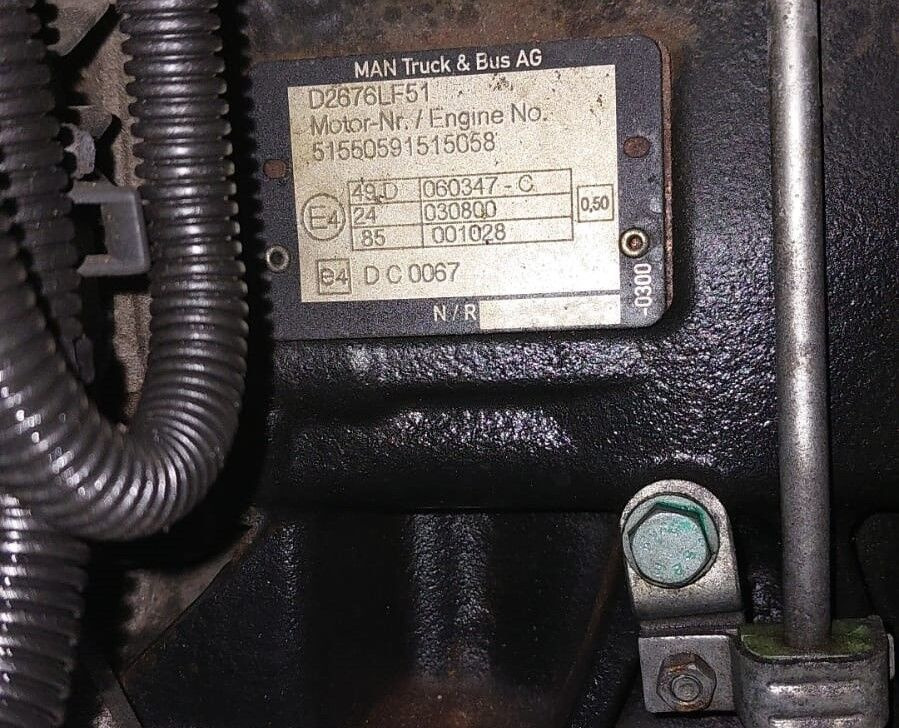 MAN TGX euro 6 D2676LF51 MAN TGX D2676LF51 truck - Motor for Lastbil: billede 1 MAN TGX euro 6 D2676LF51 MAN TGX D2676LF51 truck - Motor for Lastbil: billede 1