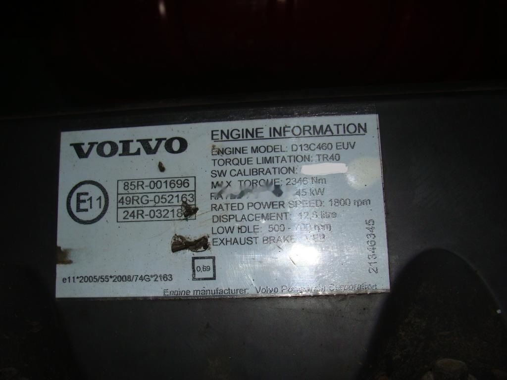 Volvo D13C EUV 460 Volvo FH13 - Motor for Lastbil: billede 5 Volvo D13C EUV 460 Volvo FH13 - Motor for Lastbil: billede 5