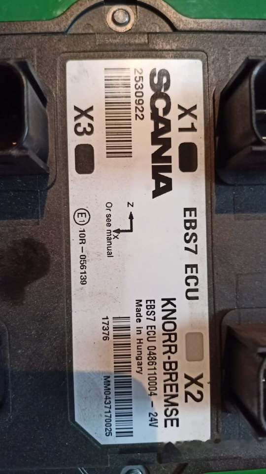 Knorr-Bremse 2530922 2530946 Scania R,S truck - Kontrol blok for Lastbil: billede 2 Knorr-Bremse 2530922 2530946 Scania R,S truck - Kontrol blok for Lastbil: billede 2