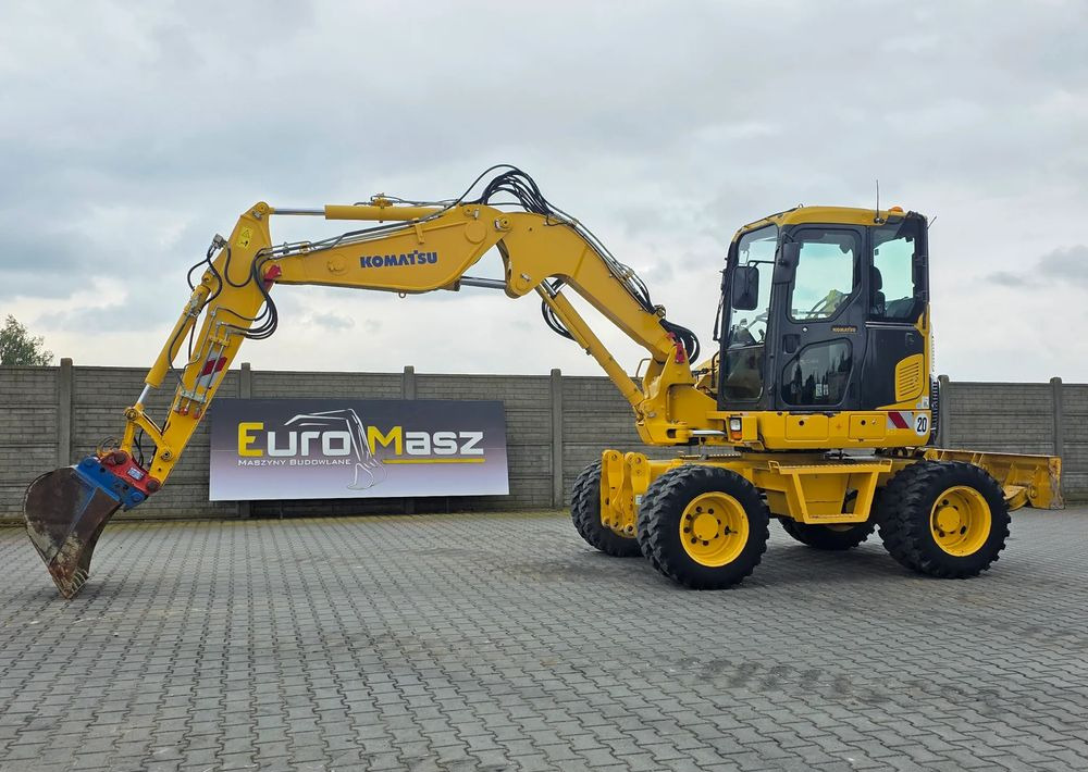 Komatsu PW 98MR-8, 2017 ROK, 5200 MTH, BEZ DPF i ADBLUE - Hjulgravemaskine: billede 1 Komatsu PW 98MR-8, 2017 ROK, 5200 MTH, BEZ DPF i ADBLUE - Hjulgravemaskine: billede 1