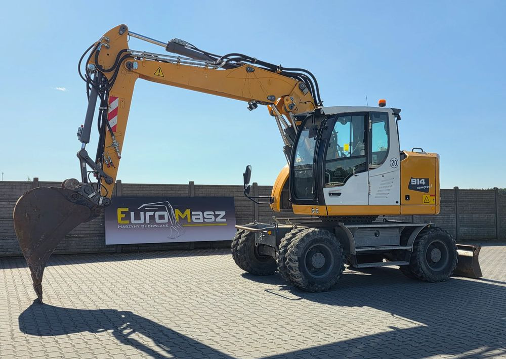 Liebherr A914 COMPACT, 2015 ROK, SW 48 szybkozłącze - Hjulgravemaskine: billede 1 Liebherr A914 COMPACT, 2015 ROK, SW 48 szybkozłącze - Hjulgravemaskine: billede 1