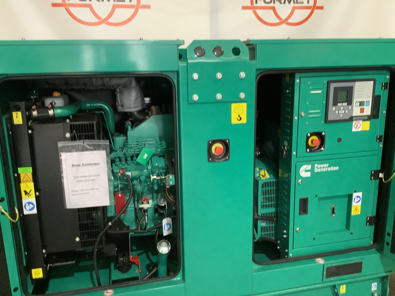Cummins C110D5Q. 110KVA Generator. Brand new. - Strømgenerator: billede 3 Cummins C110D5Q. 110KVA Generator. Brand new. - Strømgenerator: billede 3