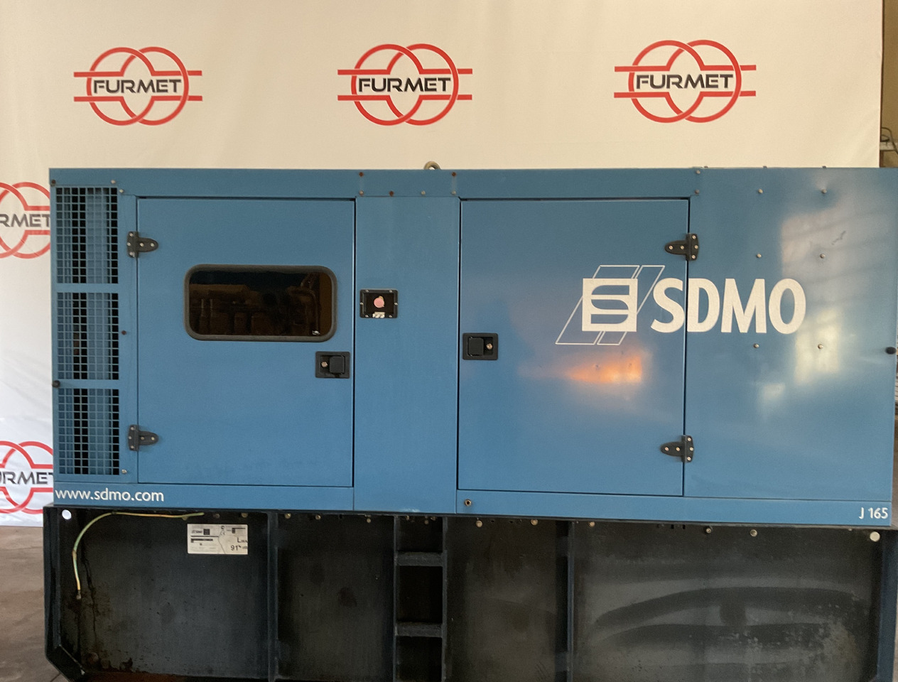 John Deere 6068, SDMO, 165KVA generatorset. Like brand new. And with hudge diesel tank! - Strømgenerator: billede 2 John Deere 6068, SDMO, 165KVA generatorset. Like brand new. And with hudge diesel tank! - Strømgenerator: billede 2