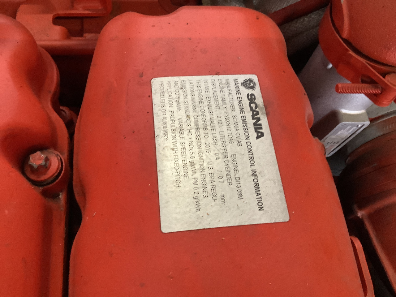 Scania DI13080M - Motor: billede 5 Scania DI13080M - Motor: billede 5