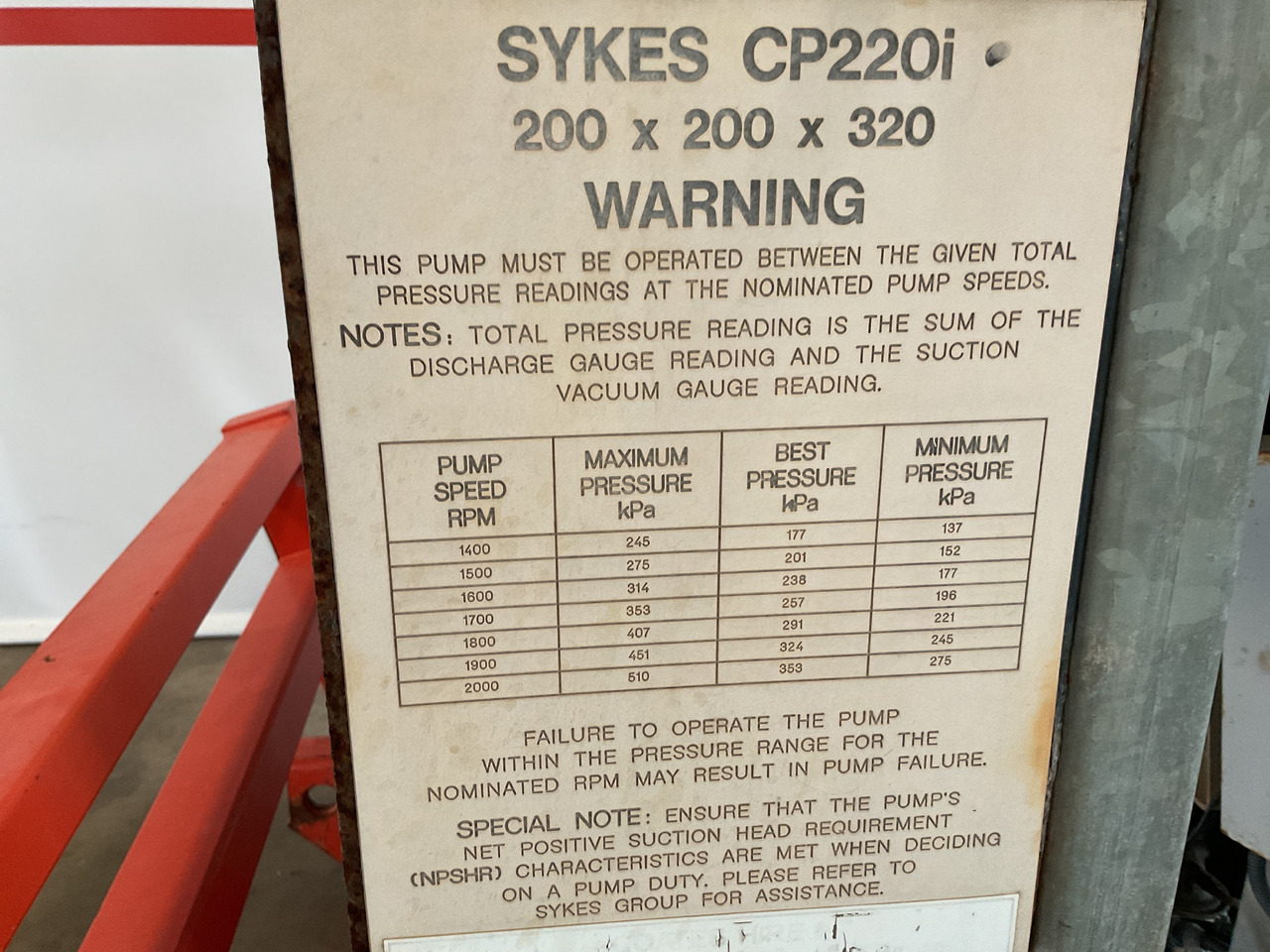 Sykes CP220i water pump, very complete. Perkins powered water pump. - Vandpumpe: billede 5 Sykes CP220i water pump, very complete. Perkins powered water pump. - Vandpumpe: billede 5
