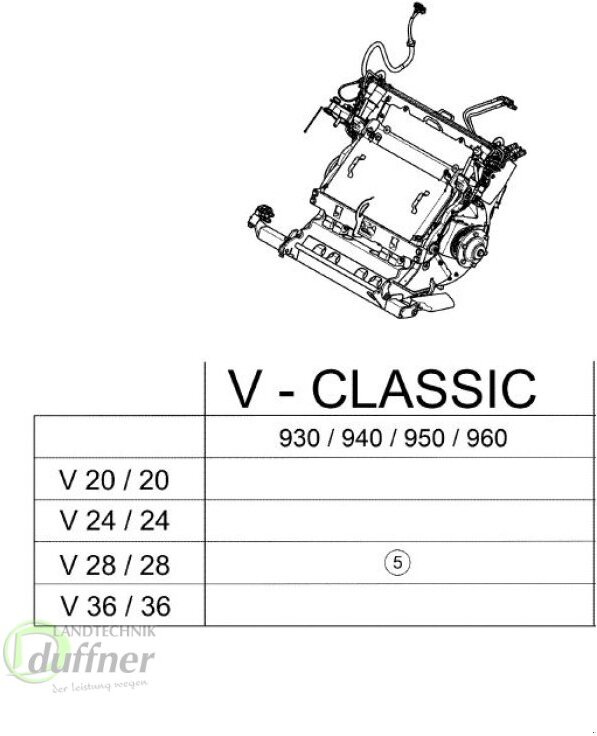 CLAAS Trommelgehäuse mit Messertrommel V-Classic zum Jaguar 498 und 502 - Grønthøster: billede 4 CLAAS Trommelgehäuse mit Messertrommel V-Classic zum Jaguar 498 und 502 - Grønthøster: billede 4