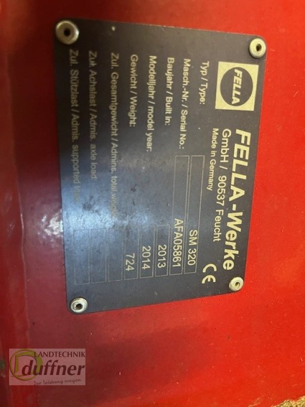 Fella SM 320 - Slåmaskine: billede 5 Fella SM 320 - Slåmaskine: billede 5