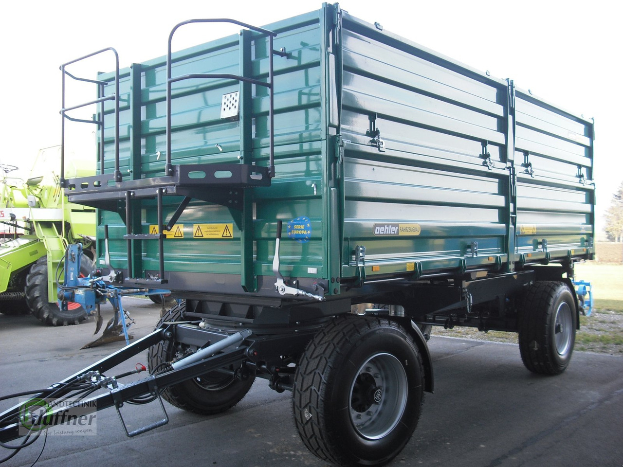 Oehler OL ZDK 180 - Landbrugs tipvogn: billede 4 Oehler OL ZDK 180 - Landbrugs tipvogn: billede 4