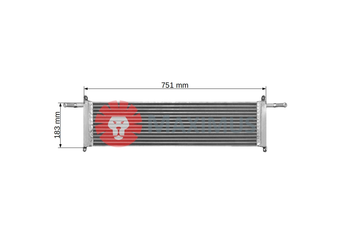 KAMAZ - Oliekøler for Lastbil: billede 2 KAMAZ - Oliekøler for Lastbil: billede 2